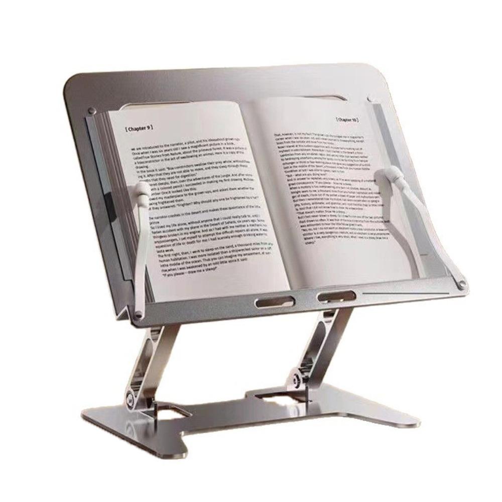 Foldable Reading Bookshelf Support Reading Bracket Tablet Stand Book Holder Tray  Students
