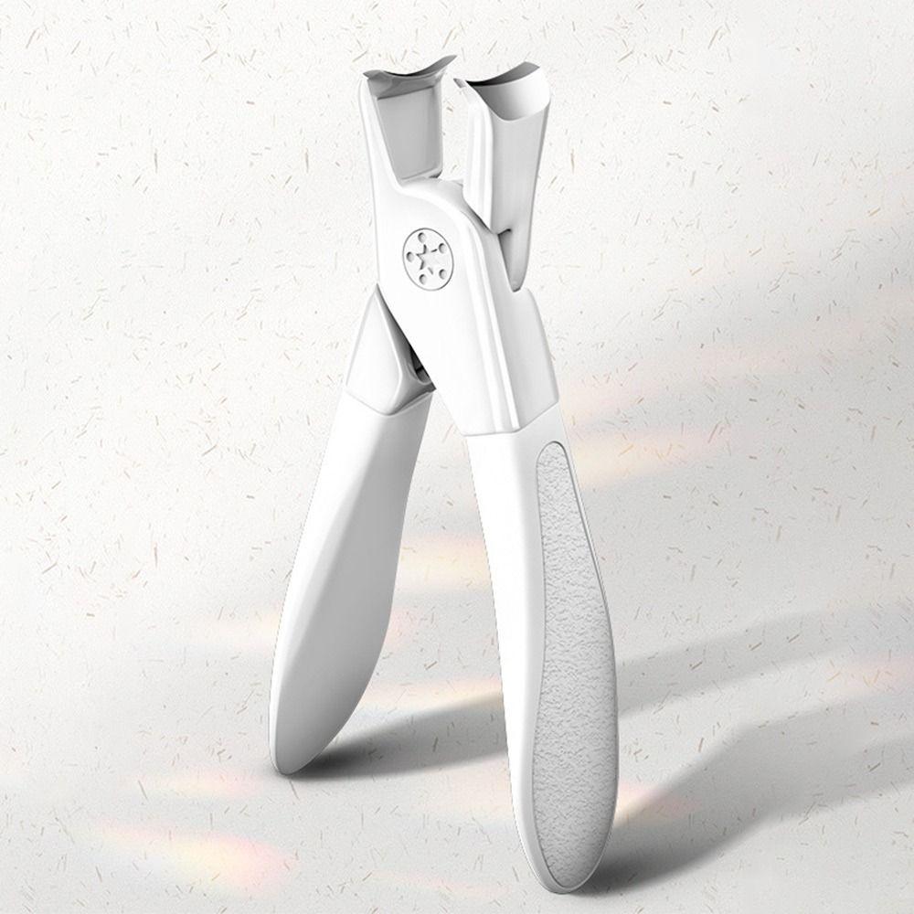 

Ножницы для кутикулы из АБС-пластика, инструмент для ухода за ногами с защитой от брызг, новый бытовой резак для ногтей на ногах