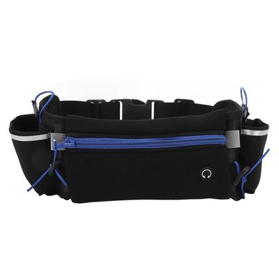 Running Belt Bag Waterproof Nylon Sports Waist Pouch Large Capacity Waist Pocket for Cycling Climbing Fishing