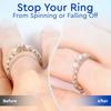 4/8/16 PCS Invisible Ring Sizers – Adjustable Spacers for Loose Rings, Fits Bands Up To 6mm (Reduces 0.5–1.5 Sizes)