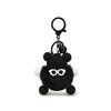 Fluffy Soft And Cartoon Rabbit Fur Keychain With Colorful Adorable Designs