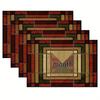 Printed Festival Party Placemats: Stain-Proof, Heat-Resistant Table Decoration