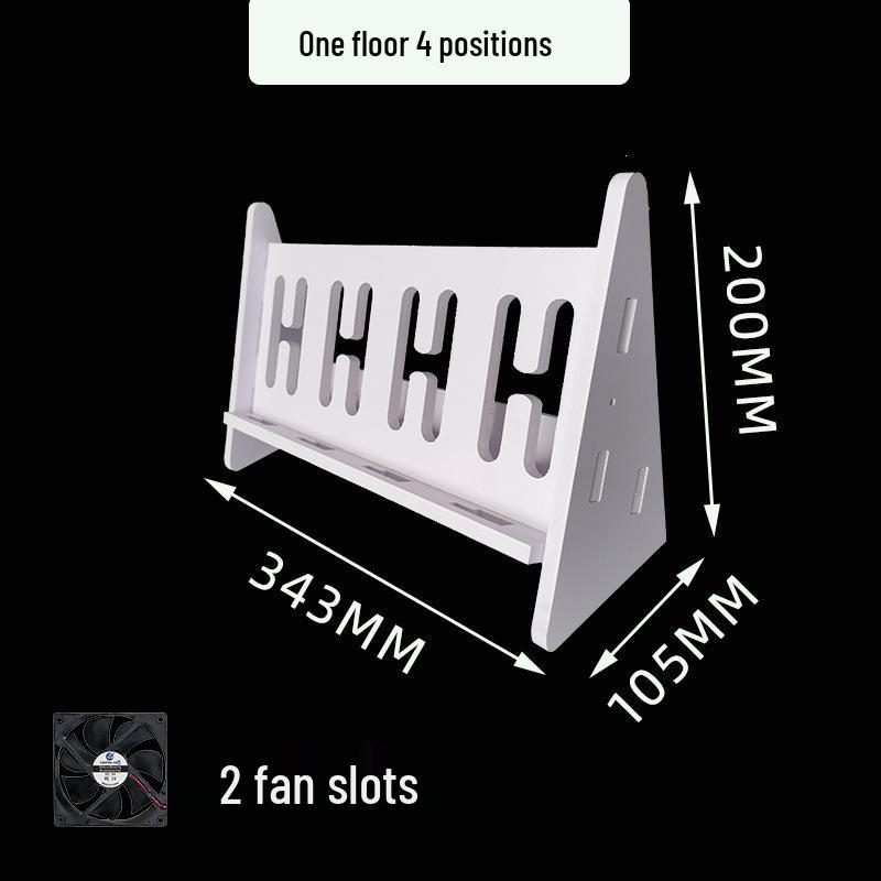 Multi-Angle Phone Stand & Charging Rack with Vertical Multi-Layer Holder