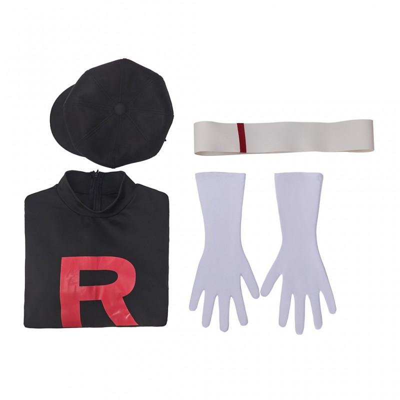 Halloween Cosplay Costume Women Pokemon Themed Black Lolita Dress Anime Convention Stage Performance