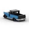 1950s Agricultural car BUilding blocks Retro City Car Model MOC Building Blocks Rail Bricks Display Christmas Present