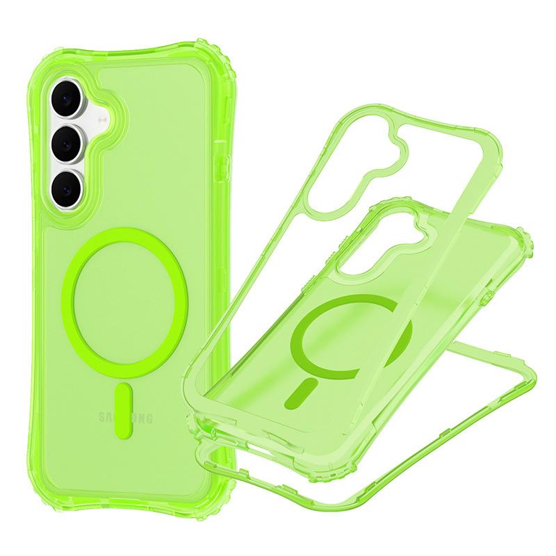 Neue Handyhülle für Samsung S25FE Drei-in-Eins Hautsensible Magnetische Handyhülle