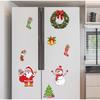 Christmas Decorations Refrigerator Magnet Room Decor Magnetic Christmas Tree Decorations Santa Reindeer Magnets Fridge Stickers