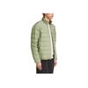 Adidas Essentials Lite Down Comfortable Slim Fit Stand Collar Warm Sports Casual Down Jacket Men Jacket Tent-Green JN4339