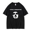 Rock Band Type O Negative T-shirts Men Women Fashion Pure Cotton Tee Shirt Men's Streetwear Male Gothic Short Sleeve