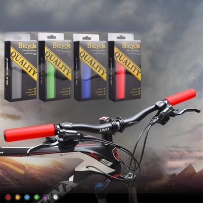 Silicone Handlebar Grip Bicycle Handle Bar Cover Multi-Color Accessories