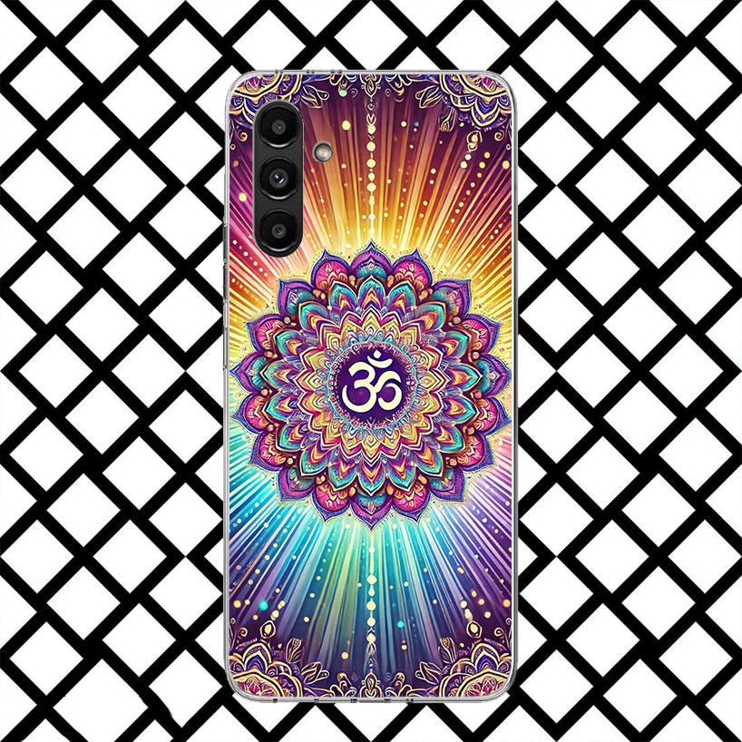 Mandala Chakra Insist Yoga Phone Case for Samsung Galaxy A17 A37 A57 A16 A26 A36 A56 A15 A25 A35 A55 A14 A24 A34 A54 A13 A23 A33