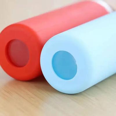 Înălțime 16cm silicon ceașcă manșon 6CM drepte lapte sticla manșon sticla de apă capac ceașcă suport rezistent la uzură ceașcă fund capac