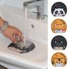 Anti-insect Sewer Floor Drain Cover Cartoon Animal Sewer Sealing Silicone Mat  for Bathroom&Kitchen