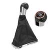 Car Gear Shift Knob Lever Shifter Boot Dust Cover Replacement for Mk4 Bora 1999?20045 Speed