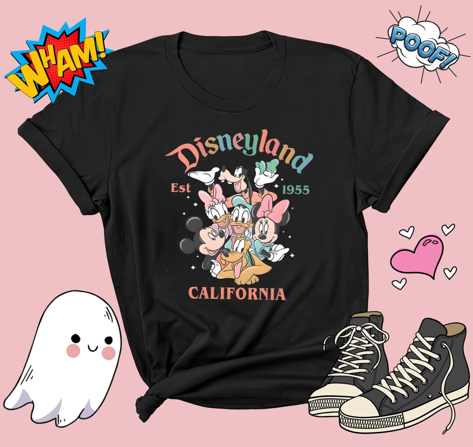 Disneyland Est 1955 T-Shirt Mens Womens Tees Top T Shirt Mens Womens Tees Top Men Women Unisex Tshirt G735 L