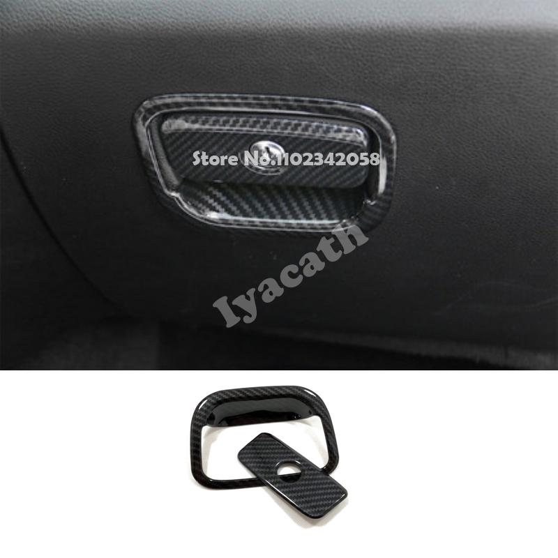 For Jeep Grand Cherokee WK2 2014- ABS carbonfiber Car door handle Window Lift Button gear box steering wheel AC vent cover