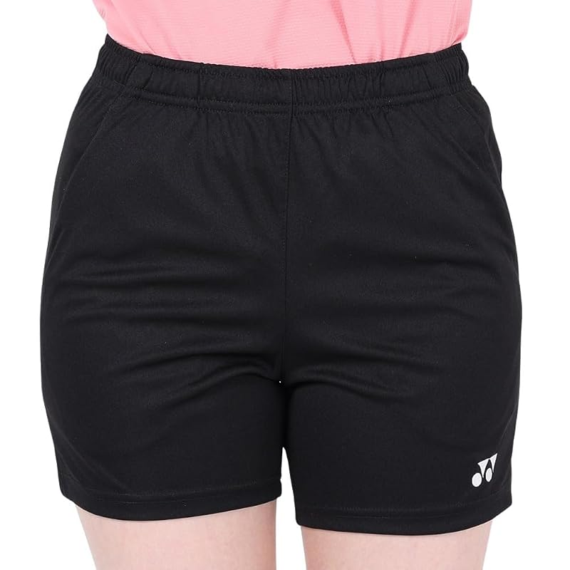 [Yonex] Women's Knit Half Pants 25068 Black (007) L
