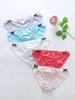 Women's Seamless Ice Silk Low-Rise Bow Underwear - Comfortable & Breathable