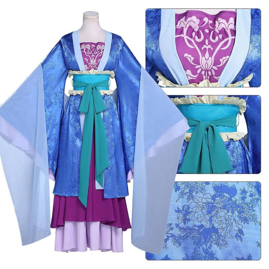 The Apothecary Diaries Cosplay Costume Party Fancy Dress Set for Womens Less