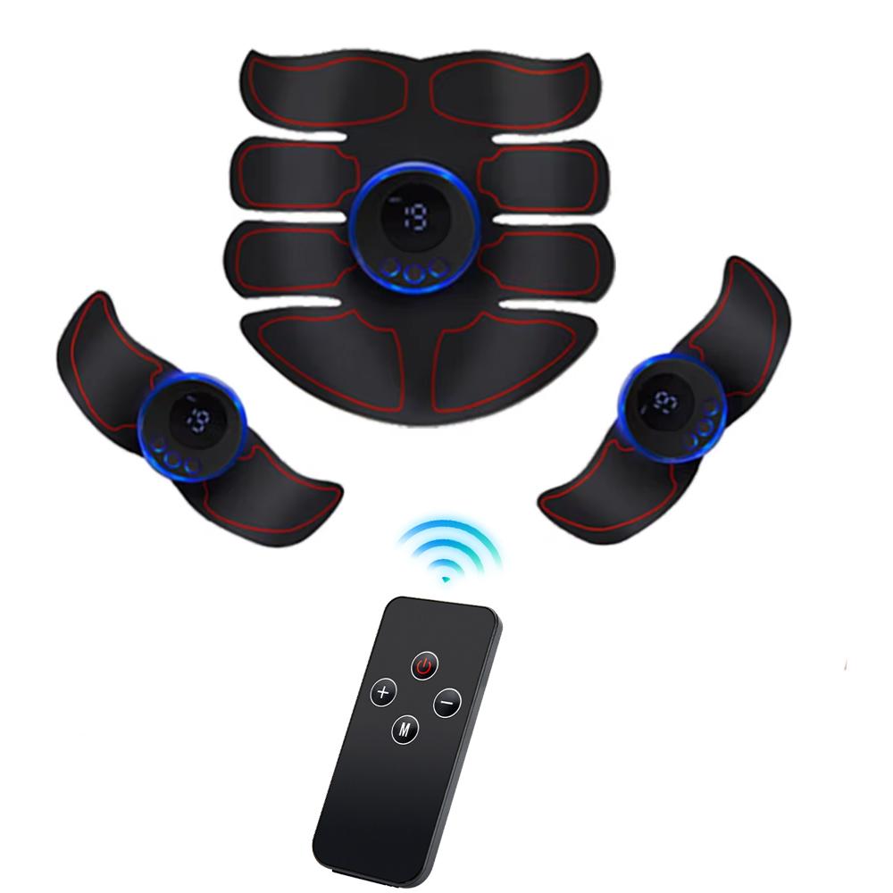 EMS Muscle Stimulator Abs Hip Trainer Weight Loss Body Shaping Massage Abdominal Equipment Muscle Massage Fitness Training