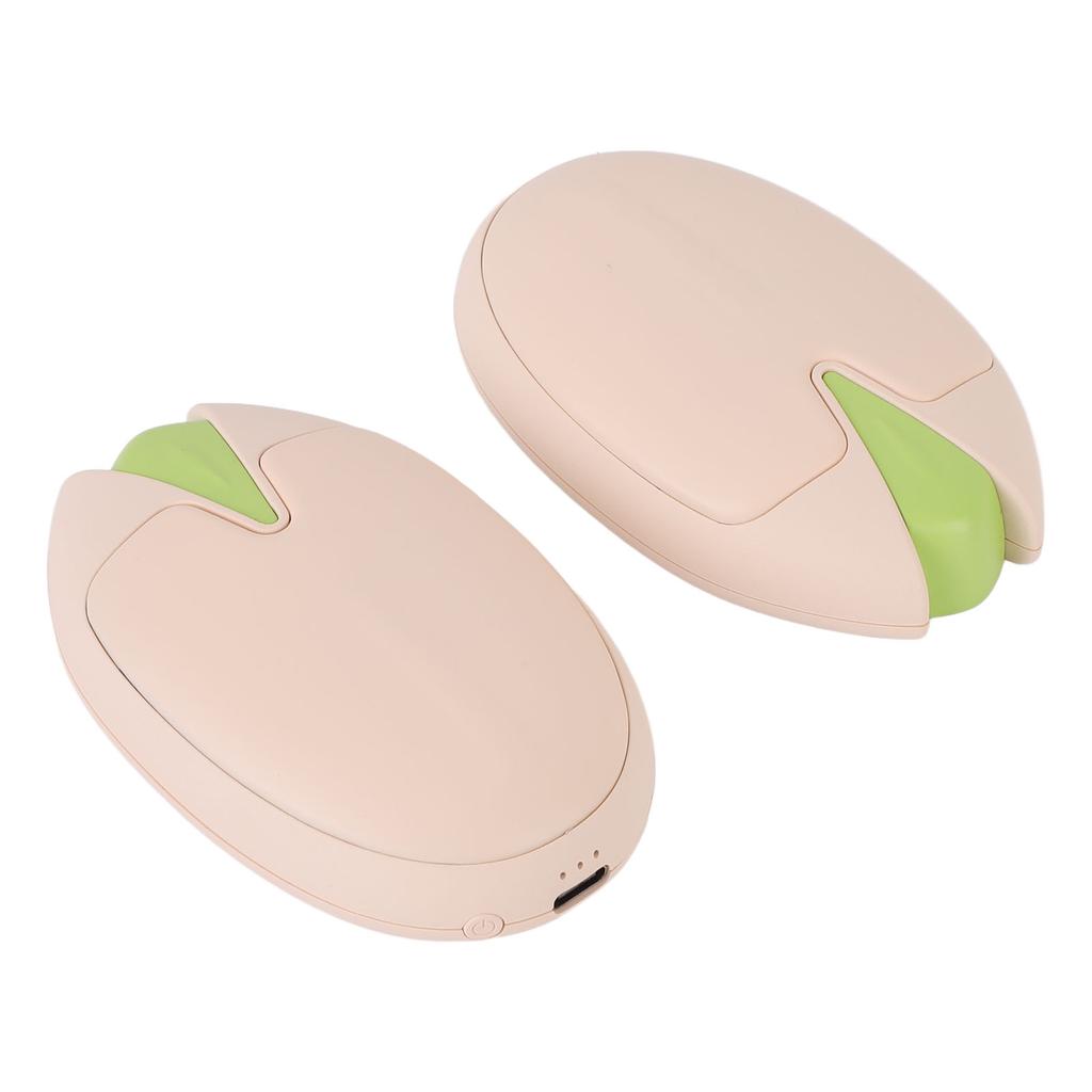 Hand Warmer 1s Rapid Heating 2 In 1 6000mAh USB Hand Heater Rechargeable Portable with Charging Cable for Mountaineering