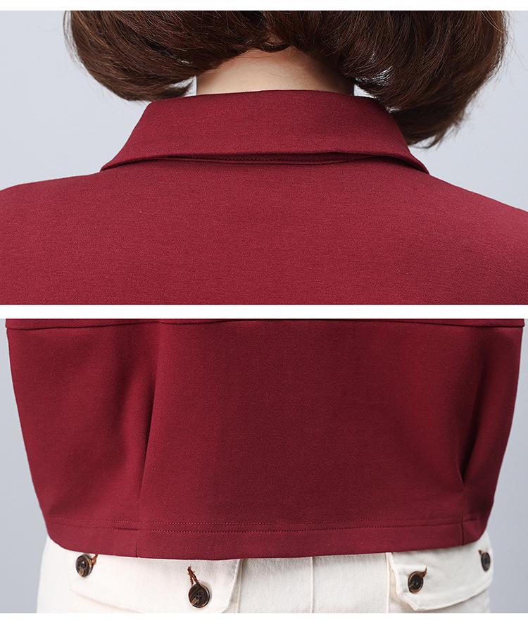 Plus Size Women's Slimming Casual Jacket – Spring 2025 Loose Fit, Long Sleeve Cardigan for Mother's Outfit