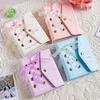 Girls Sticker Notebook Binder 20 Double-Sided Pages Transparent PP Inner Page Scrapbook Refill Pages