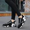 Women's Colorblock Sports Shoes, Casual Lace Up Low Top Running Sneakers, All-Match Breathable Walking Trainers