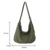 Shoulder Bag Canvas Simple College Student Bookbag Fashion Harajuku Satchels
