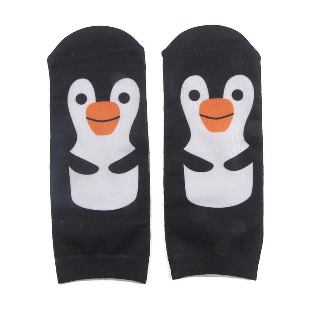 Casual Work Business Socks 3D Wacky Cartoon Animals Printing Medium Sports Socks