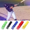 Teenager Elastic Baseball Softball Belt Adjustable Length Alloy Buckle Belt Solid Color Imitation Leather Belt
