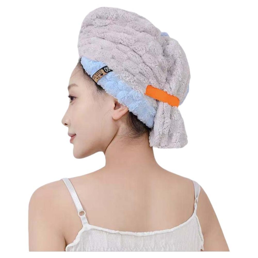 with Wide Brim Extra Large Quick-Dry Hair Towel Reusable Women Men Hair Towel Christmas Gift