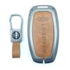 Pouzdro na klíč od auta z pravé kůže a slitiny pro modely Voyager, Adventurer, Aviator