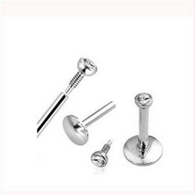 Studs Piercing Monroe Tragus Lichaams Sieraden 316L Chirurgisch Staal Mode Lip Bar Anti-allergisch 1ST Labret Ring zirkonia Accessoires