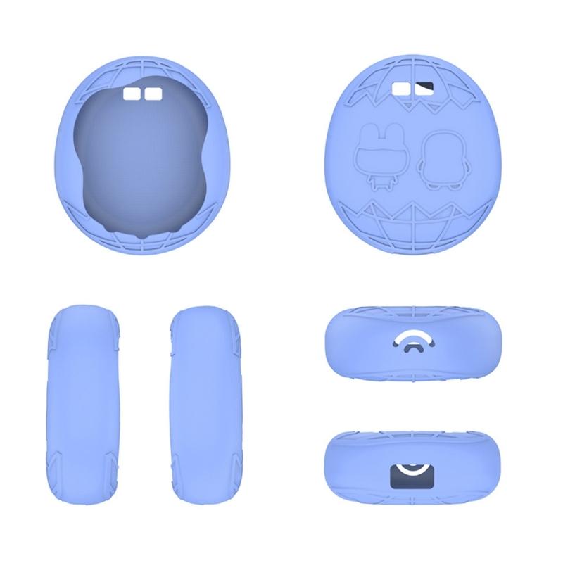 Flexible Silicone Protective Case Shell Cover For Interactive Digital Pet Toy Ensures Full Coverage & Easy Button Access