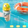 Cartoon Oktopus Hai Wasserspritzer für Kinder Mini Quetschspielzeug für Bad Pool Outdoor Spiel Sicherer Spaß Sommergeschenk für Kleinkinder Kinder