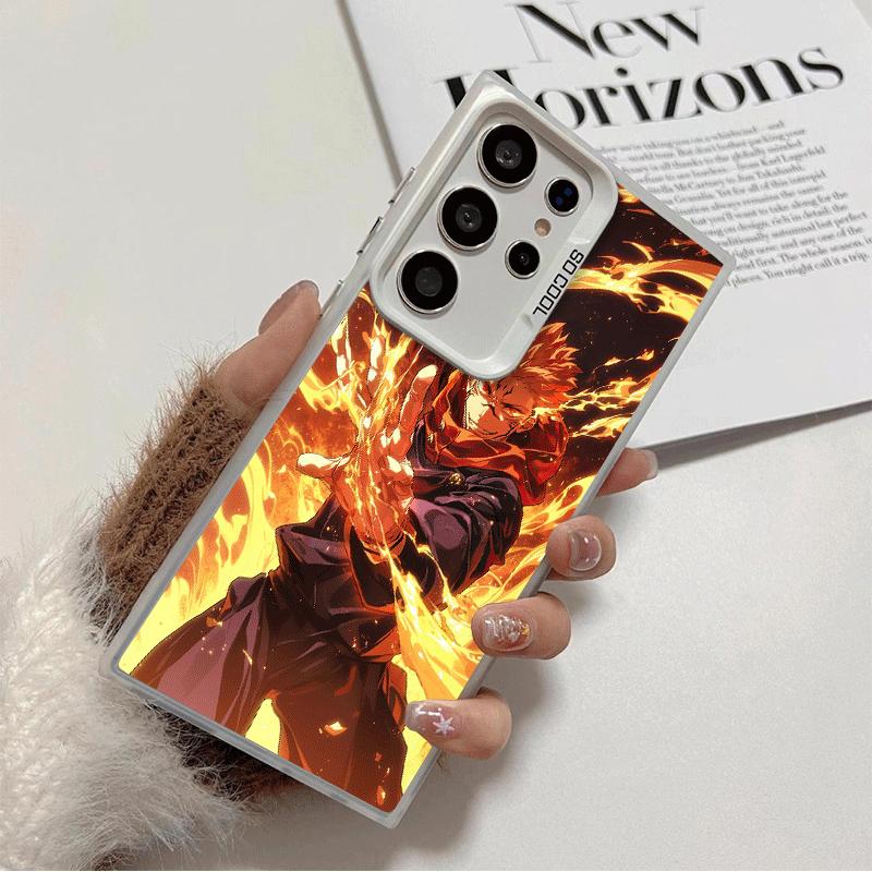 

Anime Ryomen Sukuna JUJUSU Soft Phone Case for Samsung Galaxy S24 S25 FE S26 Edge S23 Ultra S22 Plus S21 + Shockproof Cover Back Samsung S23 FE