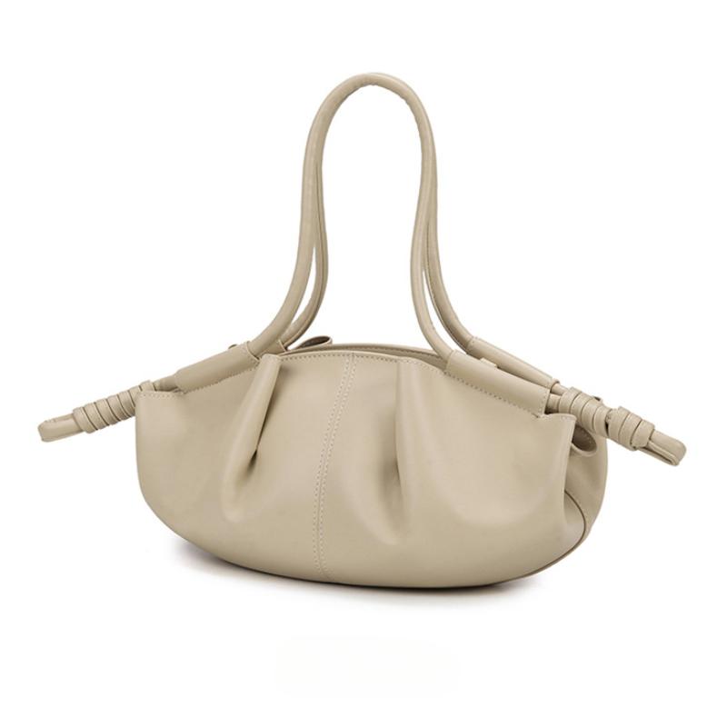 2025 New Personality Popular Women's Shoulder Bags Premium Soft PU Ladies Handbags Fashion Folding Cloud Bag Luxury Casual Messenger Bag for Females