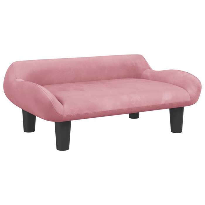 VidaXL Children's Sofa Pink 70x40x24 Cm Velvet, Mini Sofa, Mini Sofa Chair, Mini Sofa for Children, Sofa of 3196352
