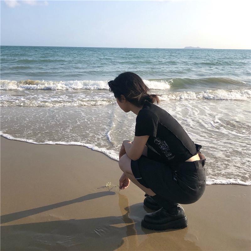 

Women s 2024 Chic White Short Sleeve T-Shirt - Trendy Summer Style XXL чорний