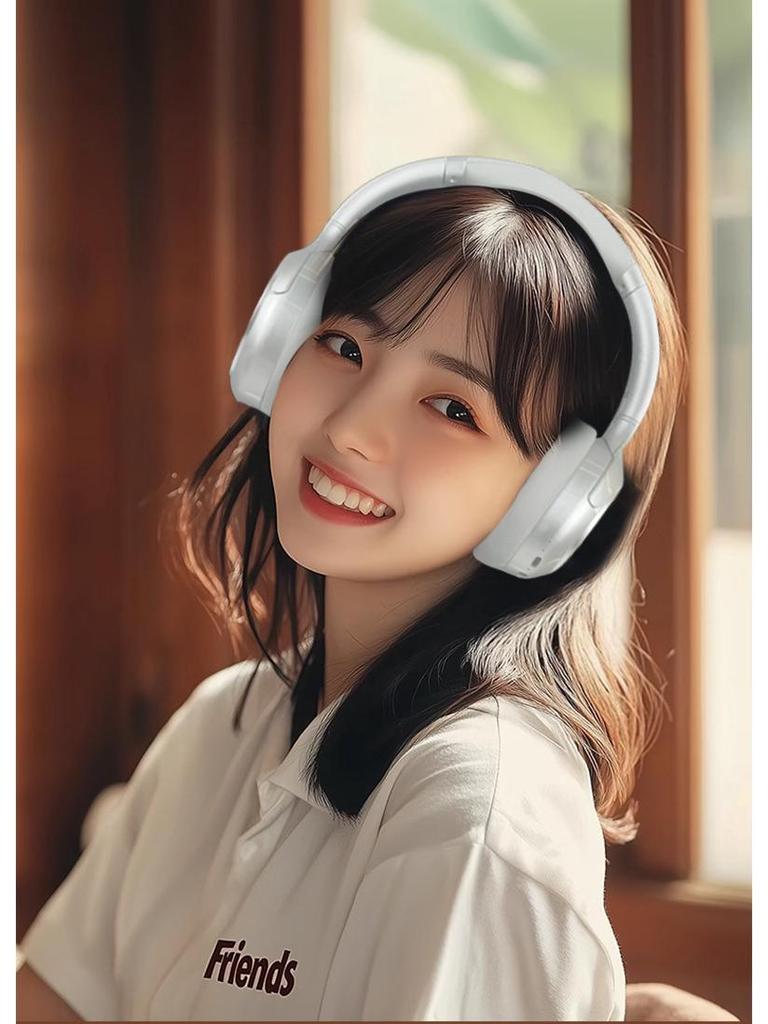 VJE901 Wireless Bluetooth Retro Over-Ear Sports Metal Retractable Headphones