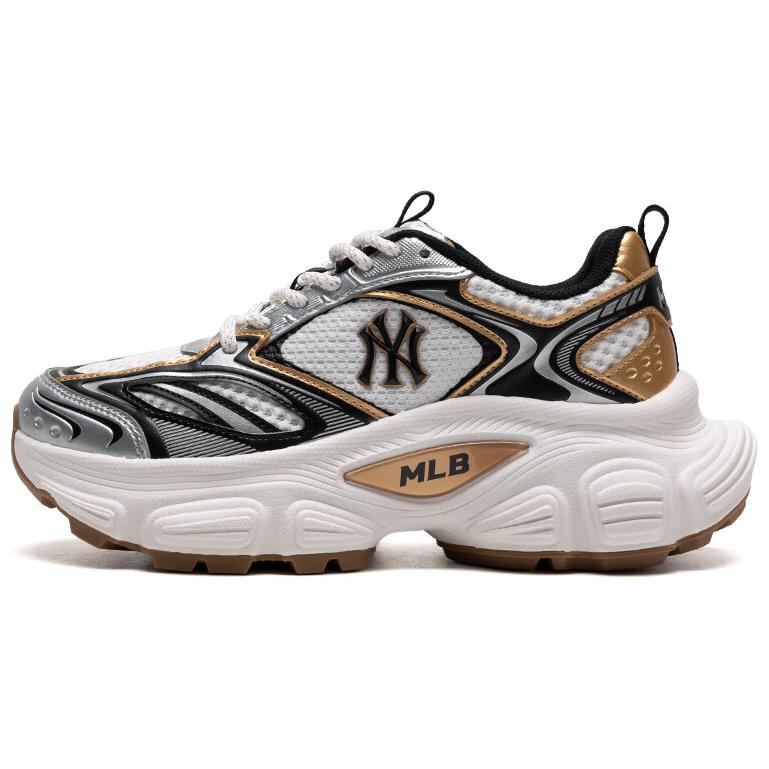 MLB New York Yankees Comfortabele Slipbestendige Duurzame Lage Dad Schoenen Unisex Sneakers Platina 3ASHWD15N-50GOL 42 gray