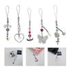 Y2K Style Phone Pendant Cute Shape Keychain Bag Pendants Keyring Sweet Fashion Accessories Acrylic Phone Charm for Phone
