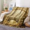 1Pz Coperta in Flanella con Stampa Musulmana, Alta Qualità, Per Tutte le Stagioni, Decorazione per la Casa, Calore e Comfort, Perfetta per Regali di Natale
