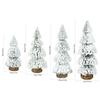 Mini Christmas Tree Ornaments Snow Pine Tree 2023 Christmas Decorations for Home Desktop Xmas Navidad New Year Gift DIY Crafts