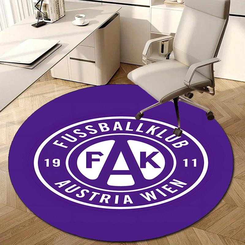1pc Football Team (56) Design Printed Area Round Carpet for Bedroom Living Room Home Decor Rugs Mat Non Slip Mat Rug for Bedside