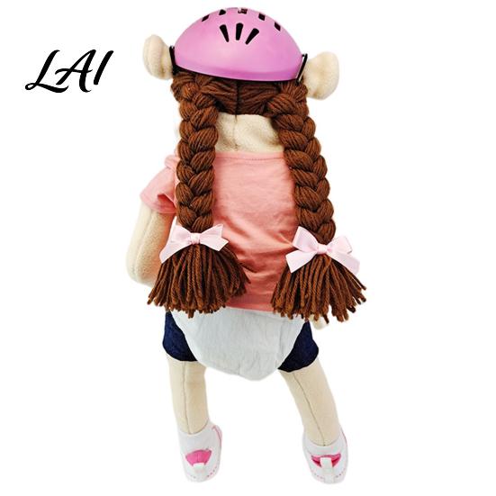 Parent-child Interaction Toy Jeffy Hand Puppet with Removable Tops Shoes Adventure Game