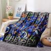 CFC Print FlAannel Blanket, High quality Comfortable for All Seasons, Home Decor, Warmth and Comfort