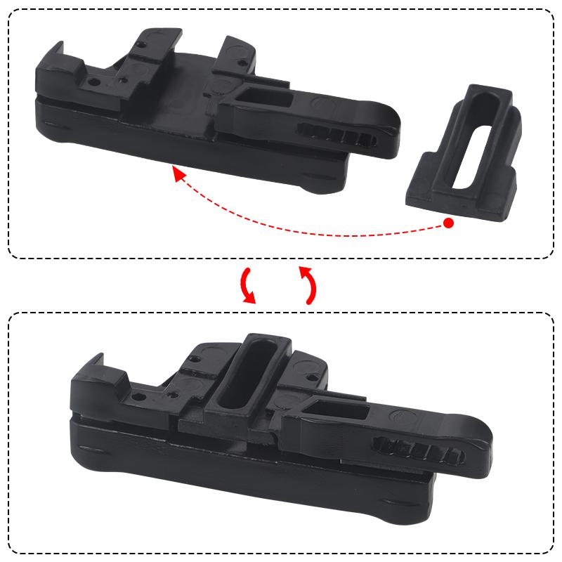 Car Sunroof Bracket Slider Buckle Rail Clip Repair Ki For Jeep Renegade 2015-2021 Auto Sunroof Frame Bracket 77368445 77368446