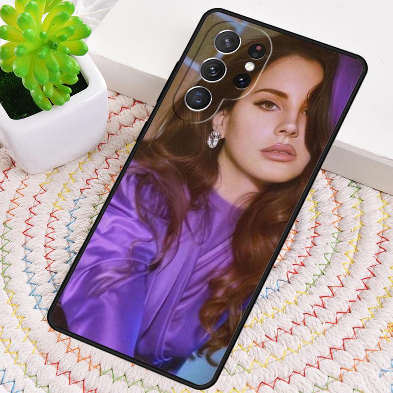 

Lana Del Rey Singer Silicone Phone Case For Samsung Galaxy note 10 pro S26 S25 S24 S23 S22 S21 Plus S25Ultra Capa Cover Galaxy S20 Ultra 5G